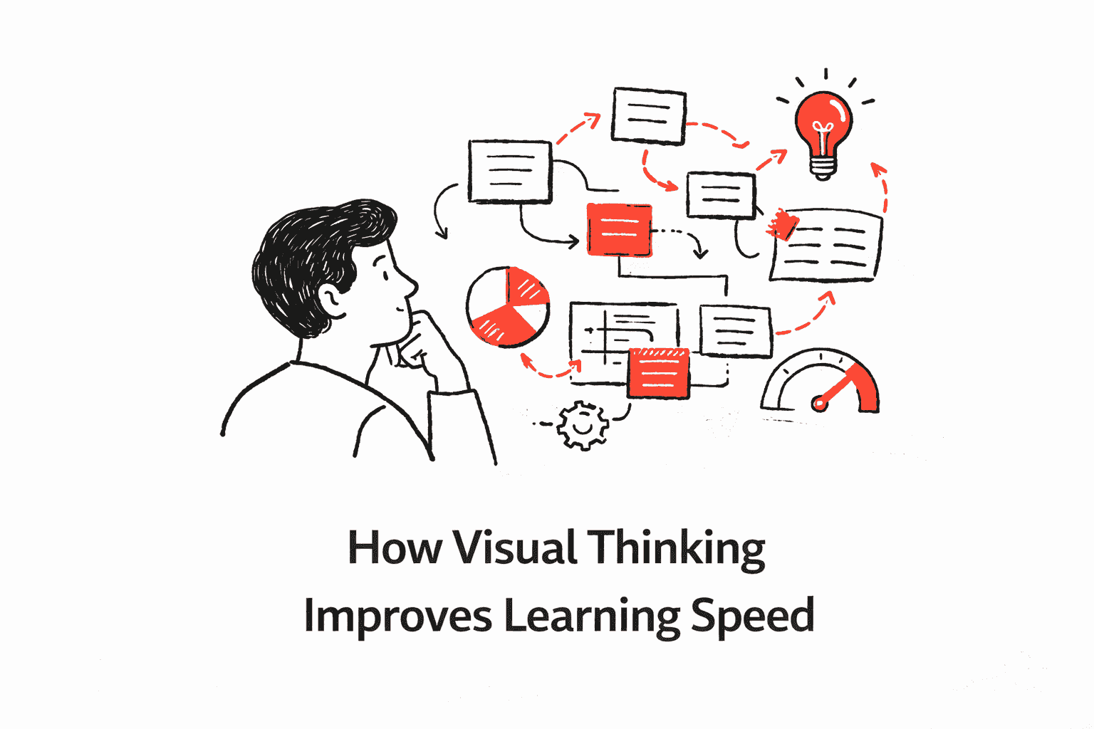 How Visual Thinking Improves Learning Speed: Data-Driven Breakdown